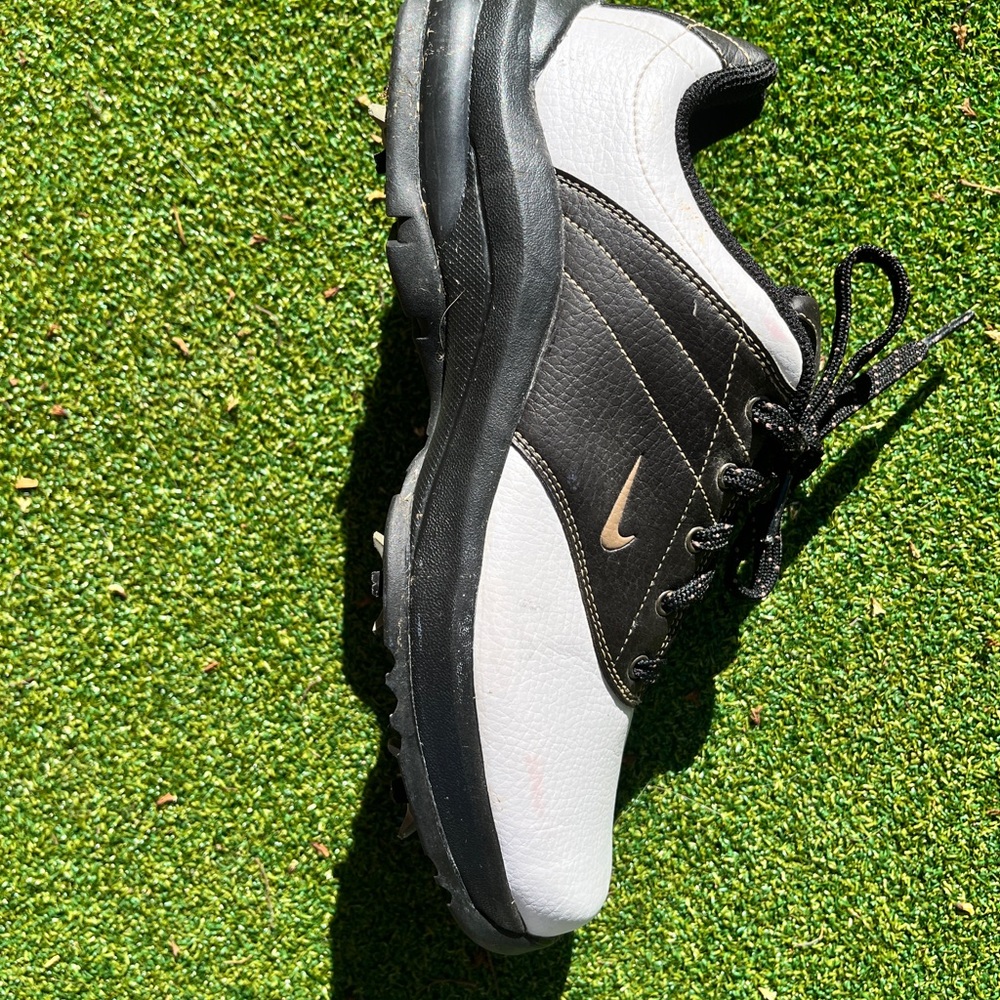 Nike SP-3 Saddle Jr Golf Shoe - Size 5Y - Picture 4 of 6